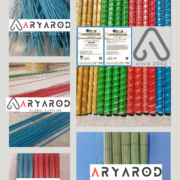 Colored GFRP rebars