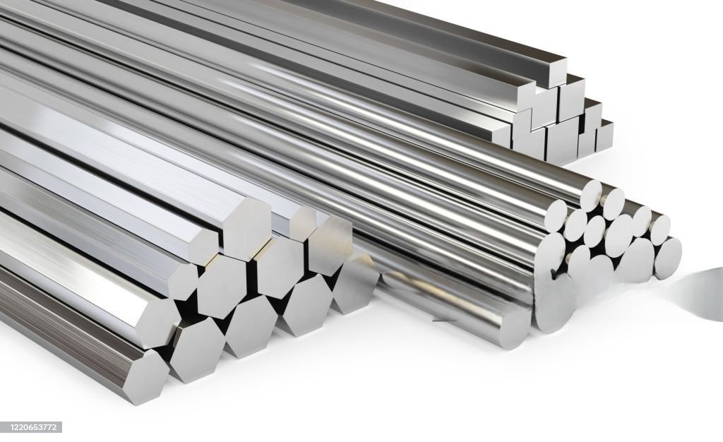 Aluminum bars and rods